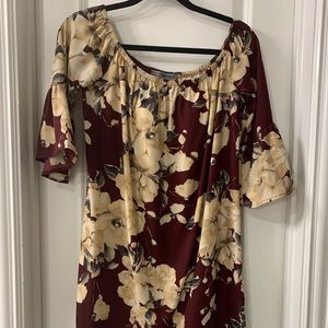 Francescas off the shoulder dress